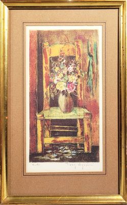 Tony AGOSTINI (1916-1990) Quatre lithographies en couleurs, …