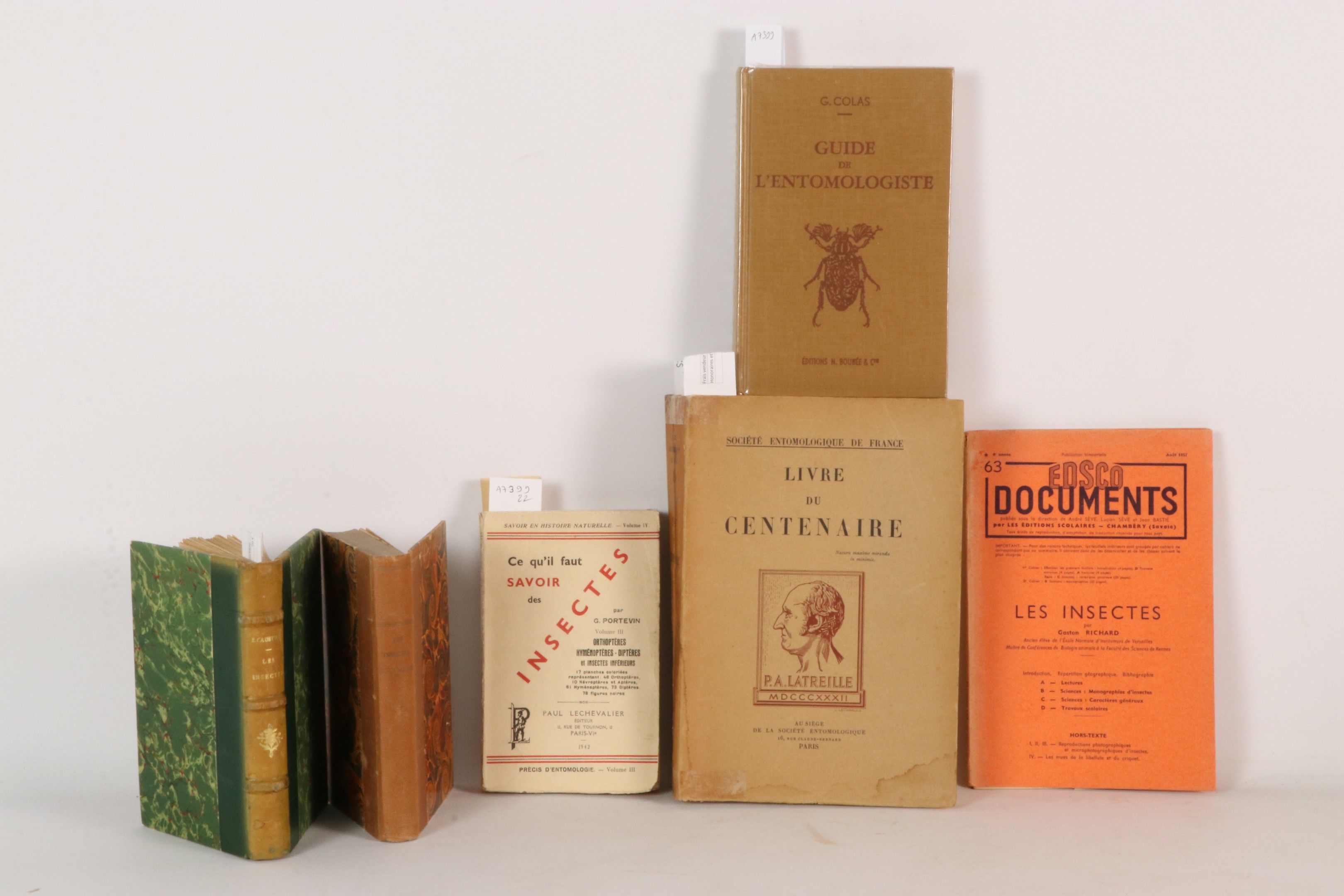 [ENTOMOLOGIE] Collectif. Livre du centenaire de la Société E…