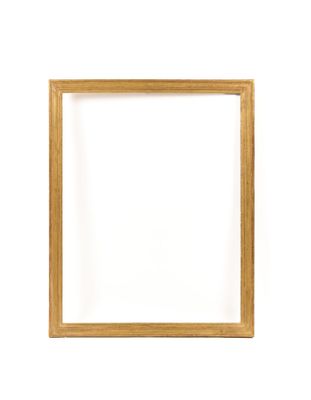 cadre photo en bois, photographié seul sur fond blanc