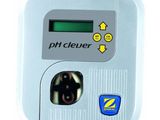 an image of a close up of a device with a button on it