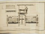 an old drawing of a machine that is sitting on top of a piece of paper