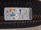 a close up of a tire with a sticker on it
