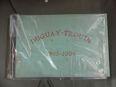 a picture of a sign that says ducay trouin