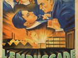 une vieille affiche du film « Lembuscade »