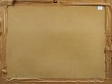 a picture of a picture frame made out of wood