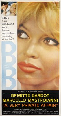 a poster for a movie starring a very private affair