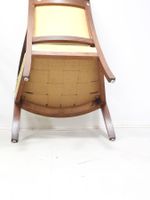 PAIRE DE FAUTEUILS en acajou et placage d'acajou mouluré et … (photo 5)