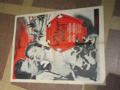 414.49 - AFFICHE DE CINEMA "LE VOLEUR DU ROI" - 80x60 cm .