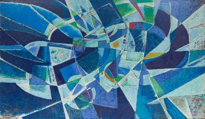 GEORGES COLLIGNON (1923-2002) Peinture no II, 1961- 1962 - Photo 1