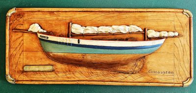 MARINE / Demi-coque du thonier « Va sans peur » de Concarnea…