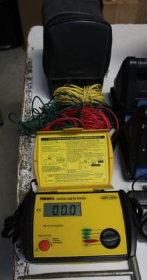 many different types of electronic equipment on a table