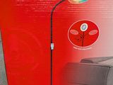 an image of a box with a lamp on it sitting on the floor