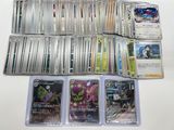 a lot of cards that are sitting on a table