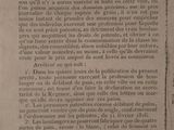 an old, black and white photo of a page from a book
