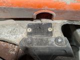 a close up of a piece of metal on a piece of metal