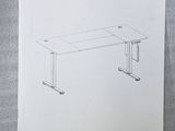 a picture of a manual for a standing desk