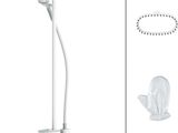 two pictures of a toilet brush and a toilet paper holder