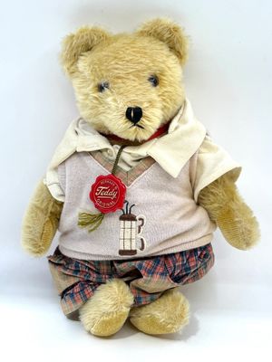 HERMANN TEDDY ORIGINAL. Ourson musical en peluche.
