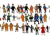 a lot of figurines of different types and sizes