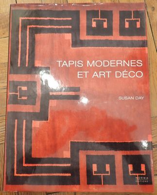 the cover of the book tapis modernes et art deco