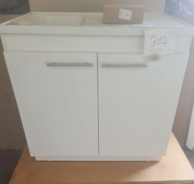 Meubles sous évier SIBO largeur 90 cm avec évier intégré et …
