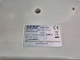 a close up of a label on a white toilet