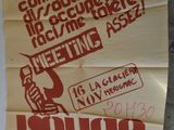 a piece of paper that has a sign on it