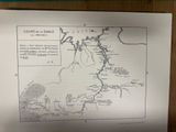 a map of the country of france on a piece of paper