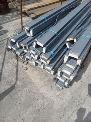 several pieces of steel are stacked on top of each other