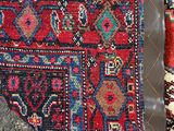 the rug is laying on the floor next to the carpet
