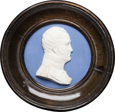 a close up of a picture of a person in a picture frame