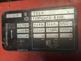 an image of a close up of a machine ' s numbers
