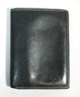 KATANA Portefeuille en cuir noir