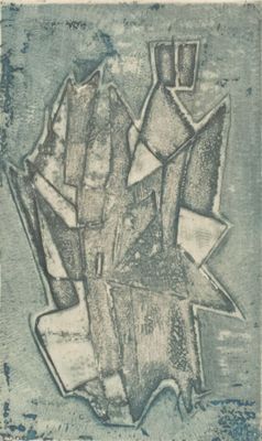 Jean SIGNOVERT (1919-1981) " A Terre HERROA "