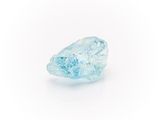 a blue diamond on a white background