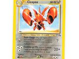a close up of a pokemon card on a white surface