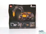 a box with a lego construction set inside of it
