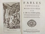 an old book with a picture of a man and a woman