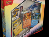 une boîte contenant une collection de cartes pokémon