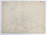 an old piece of paper with a drawing of a horse on it