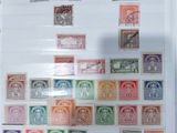 a book with a bunch of different stamps on it
