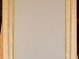 an image of a painting on a easel with a white background