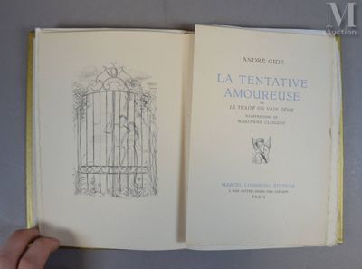 une personne tenant un livre ouvert sur lequel figure le dessin d'un oiseau en cage