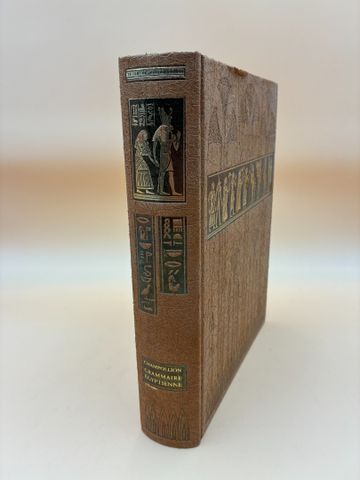 CHAMPOLION le JEUNE : Grammaire égyptienne. Paris, Edition Jean d...