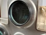 a close up of a metal object on a table