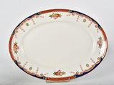 a plate that is sitting on a stand
