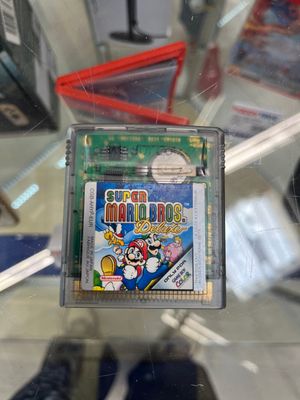 Jeu de gameboy color en loose Super Mario Bros deluxe