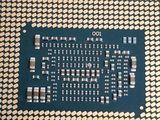 a close up of a cpu chip on top of a table