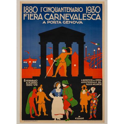1880, 1er centenaire, 1930 - Foire du carnaval".