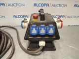a close up of an electrical device on a table